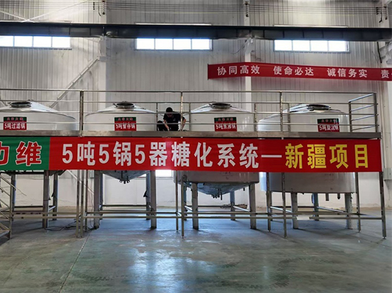 振安精酿啤酒设备厂—5吨精酿啤酒设备—新疆项目